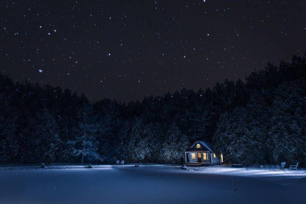A Rustic Cabin In The Woods أورنجفيل المظهر الخارجي الصورة