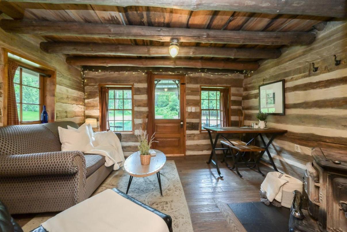 A Rustic Cabin In The Woods أورنجفيل المظهر الخارجي الصورة